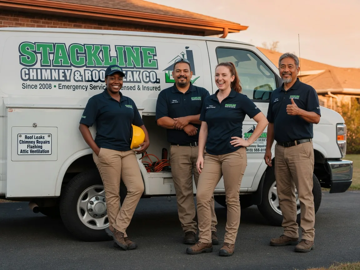 Chimney flashing repair company in Sibley, MO